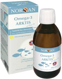 Norsan Omega-3 Arktis mit Vitamin D3 flüssig 200 ml von San Omega GmbH