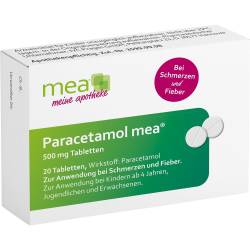 Paracetamol mea 500 mg von Sanacorp Pharmahandel GmbH