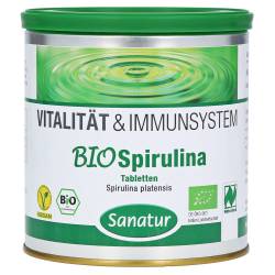 "BIOSPIRULINA aus ökologischer Aquakultur Tabletten 1000 Stück" von "Sanatur GmbH"