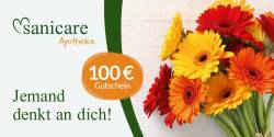 Sanicare Geschenkgutschein 100 Euro von Sanicare Apotheke