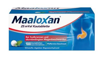 MAALOXAN Kautabletten bei Sodbrennen & Magenschmerzen von A. Nattermann & Cie GmbH