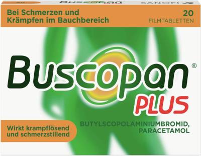 Buscopan Plus 20 Filmtabletten von A. Nattermann & Cie GmbH