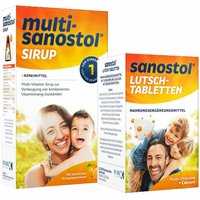 Multi-Sanostol® Sirup + Sanostol® Lutsch-Tabletten von Sanostol