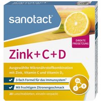 sanotact® Zink + C + D von Sanotact