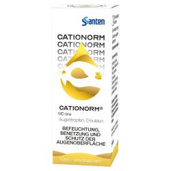 "Cationorm MD sine Augentropfen 10 Milliliter" von "Santen GmbH"