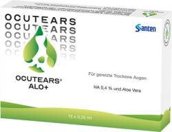 OCUTEARS Alo+ Augentropfen Einzeldosispipetten 15X0.35 ml von Santen GmbH