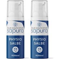 Sapura® Physio Kühlgel/Sportsalbe mit Menthol & Aloe Vera von Sapura