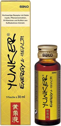 Yunker Energy und Health Tonikum 30 ml von Sato Pharmaceutical Co. Ltd