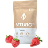 Saturo Trinkmahlzeit Erdbeere | Vegane Trinknahrung| Astronautenkost mit Protein & Nährstoffen von Saturo