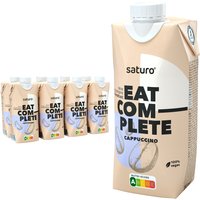 Saturo Trinknahrung Vegan Cappuccino| Astronautennahrung Mit Protein | Trinkmahlzeit Mit Nährstoffen von Saturo