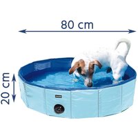 Doggy-Pool Planschbecken für Hunde Swimmig Pool 80 cm Durchmesser von Schecker