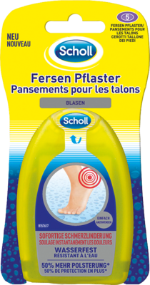 SCHOLL Blasenpflaster Fersen 5 St von Scholl's Wellness Company GmbH