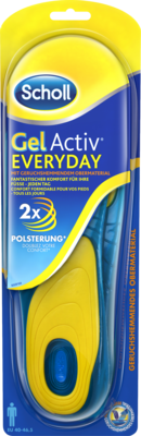 SCHOLL GelActiv Einlegesohlen Everyday men 2 St von Scholl's Wellness Company GmbH