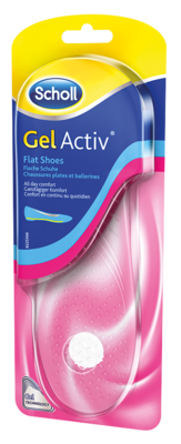 SCHOLL GelActiv Einlegesohlen flache Schuhe 1X2 St von Scholl's Wellness Company GmbH