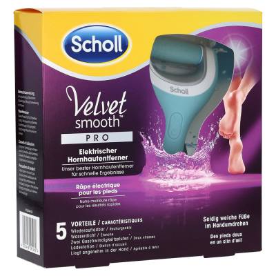 "Scholl Velvet Smooth Pro Elektr. Hornhautentferner 1 Stück" von "Scholl's Wellness Company GmbH"