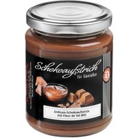 Schrader Erdnuss-Schoko-Aufstrich mit Fleur de Sel Bio von Schrader