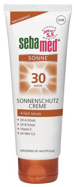 SEBAMED SONNE SONNENSCHUTZ CREME LSF 30 von Sebapharma GmbH & Co. KG