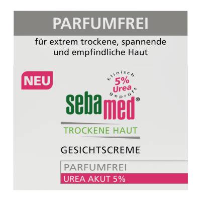 sebamed TROCKENE HAUT GESICHTSCREME Urea akut 5% parfümfrei von Sebapharma GmbH & Co. KG