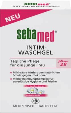 SEBAMED Intim Waschgel pH 3,8 f�r die junge Frau 200 ml von Sebapharma GmbH & Co.KG