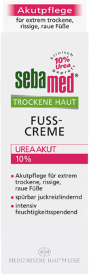 SEBAMED Trockene Haut 10% Urea akut Fu�creme 100 ml von Sebapharma GmbH & Co.KG