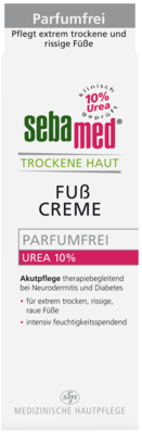 SEBAMED Trockene Haut parf�mfrei Fu�creme Urea10% 100 ml von Sebapharma GmbH & Co.KG