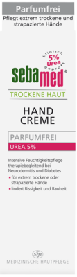 SEBAMED Trockene Haut parf�mfrei Handcreme Urea 5% 75 ml von Sebapharma GmbH & Co.KG