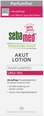 SEBAMED Trockene Haut parf�mfrei Lotion Urea 10% 400 ml von Sebapharma GmbH & Co.KG