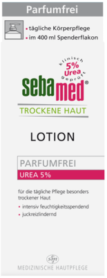 SEBAMED Trockene Haut parf�mfrei Lotion Urea 5% 400 ml von Sebapharma GmbH & Co.KG