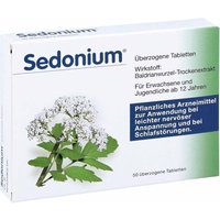 Sedonium Ã¼berzogene Tabletten von Sedonium