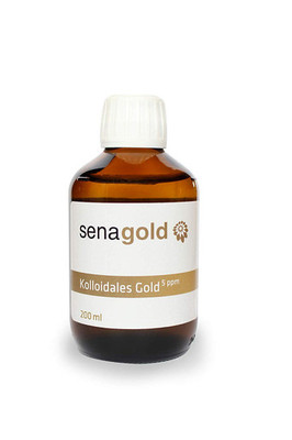 KOLLOIDALES GOLD 5 ppm fl�ssig 200 ml von Senagold Naturheilmittel GmbH