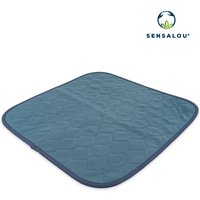 Sensalou Inkontinenz Stuhlauflage Sitzauflage wasserdicht waschbar 45x45 cm blau von Sensalou