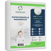 Sensalou Matratzenbezug mit Reissverschluss für Allergiker wasserdicht - 70 x 140 x 15 cm von Sensalou