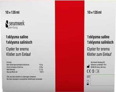 KLYSMA 1 x salinisch von Serumwerk Bernburg AG