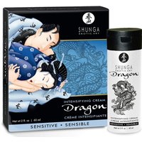 Peniscreme 'Dragon Intensifying Cream Sensitive' | Warm-Kalt-Effekt | Shunga von Shunga