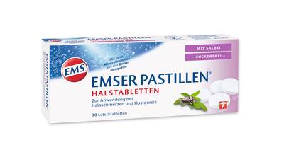 EMSER Pastillen mit Salbei zuckerfrei 30 St von Sidroga Gesellschaft f�r Gesundheitsprodukte mbH