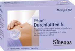SIDROGA Durchfalltee N Filterbeutel 20X1.5 g von Sidroga Gesellschaft f�r Gesundheitsprodukte mbH