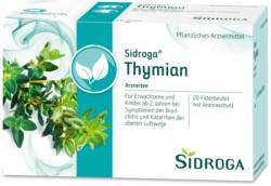 SIDROGA Thymian Tee Filterbeutel 20X1.6 g von Sidroga Gesellschaft f�r Gesundheitsprodukte mbH