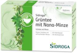 SIDROGA Wellness Gr�ntee m. Nana-Minze Filterb. 20X1.5 g von Sidroga Gesellschaft f�r Gesundheitsprodukte mbH