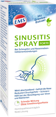 EMSER Sinusitis Spray forte 15 ml von Sidroga Gesellschaft für Gesundheitsprodukte mbH