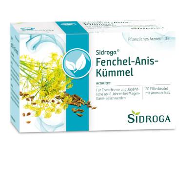 SIDROGA Fenchel Anis Kümmel Tee Filterbeutel von Sidroga Gesellschaft für Gesundheitsprodukte mbH