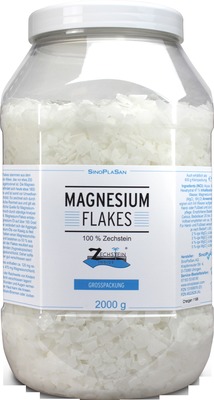 MAGNESIUM FLAKES 100% Zechstein Bad von SinoPlaSan GmbH