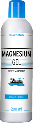 MAGNESIUM GEL 100% Zechstein 200 ml von SinoPlaSan GmbH