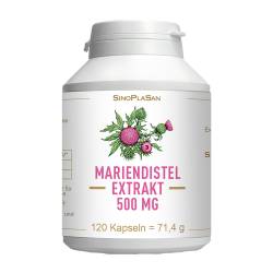 "MARIENDISTEL EXTRAKT 500 mg MONO Kapseln 120 Stück" von "SinoPlaSan GmbH"