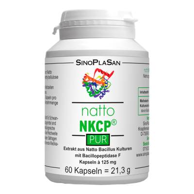 "NATTO NKCP PUR 125 mg Kapseln 60 Stück" von "SinoPlaSan GmbH"