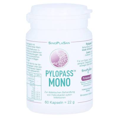 "PYLOPASS MONO 200 mg bei Helicobacter pylori Kaps. 60 Stück" von "SinoPlaSan GmbH"