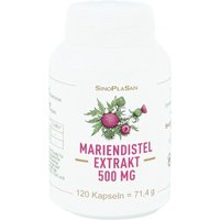 Mariendistel Extrakt 500 mg Mono Kapseln von Sinoplasan