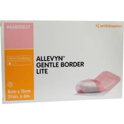 ALLEVYN Gentle Border Lite 8x15 cm Schaumverb. von Smith & Nephew GmbH - Woundmanagement