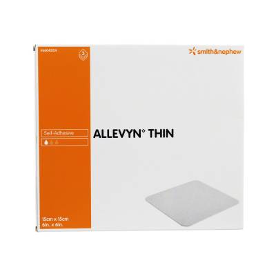 "ALLEVYN Thin 15x15 cm dünne Wundauflage 3 Stück" von "Smith & Nephew GmbH - Woundmanagement"