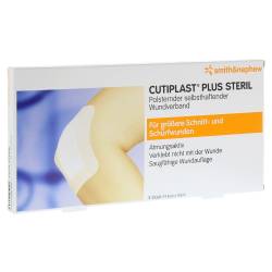 "CUTIPLAST Plus steril 10x19,8 cm Verband 5 Stück" von "Smith & Nephew GmbH - Woundmanagement"