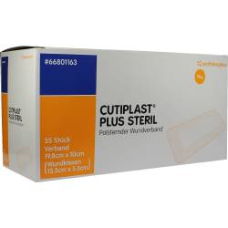 CUTIPLAST Plus steril 10x19,8 cm Verband 55 St Verband von Smith & Nephew GmbH - Woundmanagement